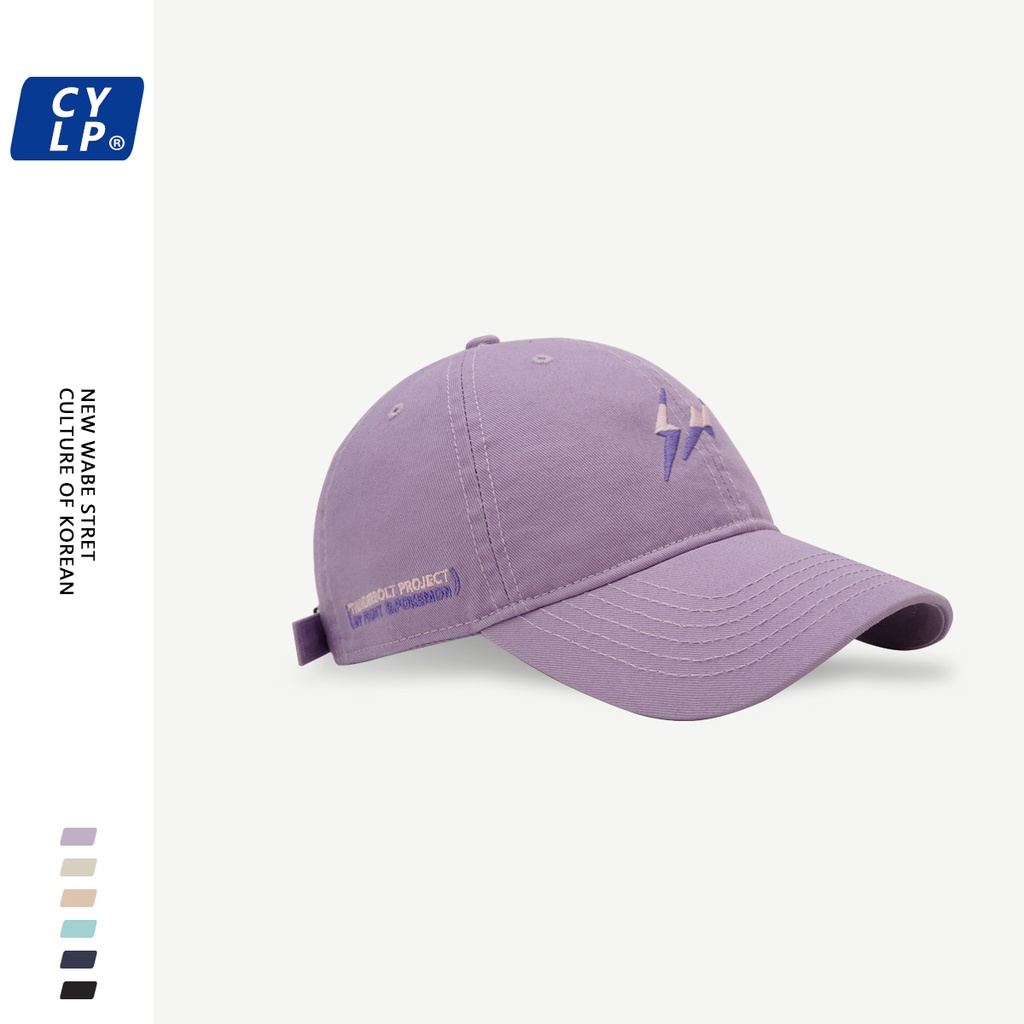 Mũ Lưỡi Trai Thêu Chữ Phong Cách Hàn Quốc Thời Trang Mùa Hè Cho Cặp Đôi