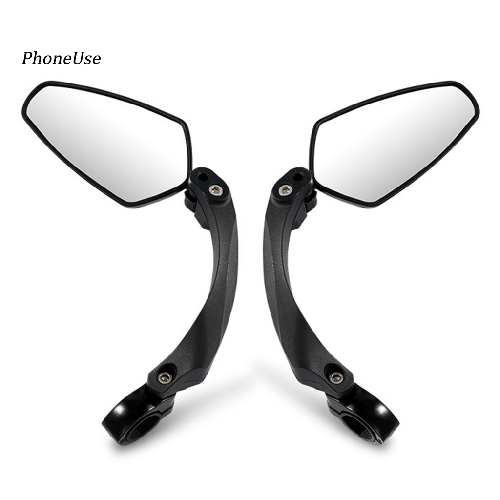 Gương Chiếu Hậu Góc Rộng Bằng Hợp Kim Nhôm Có Thể Điều Chỉnh Xoay 360 Độ Gắn Xe Đạp Thông Dụng