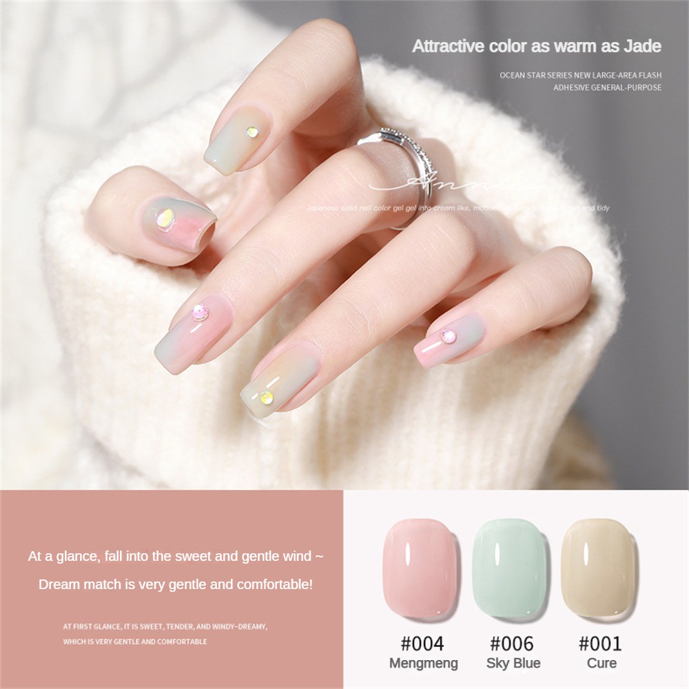 Sơn Móng Tay Gel Uv Thạch ANNIES Trong Suốt Không Màu Phong Cách Nhật Bản