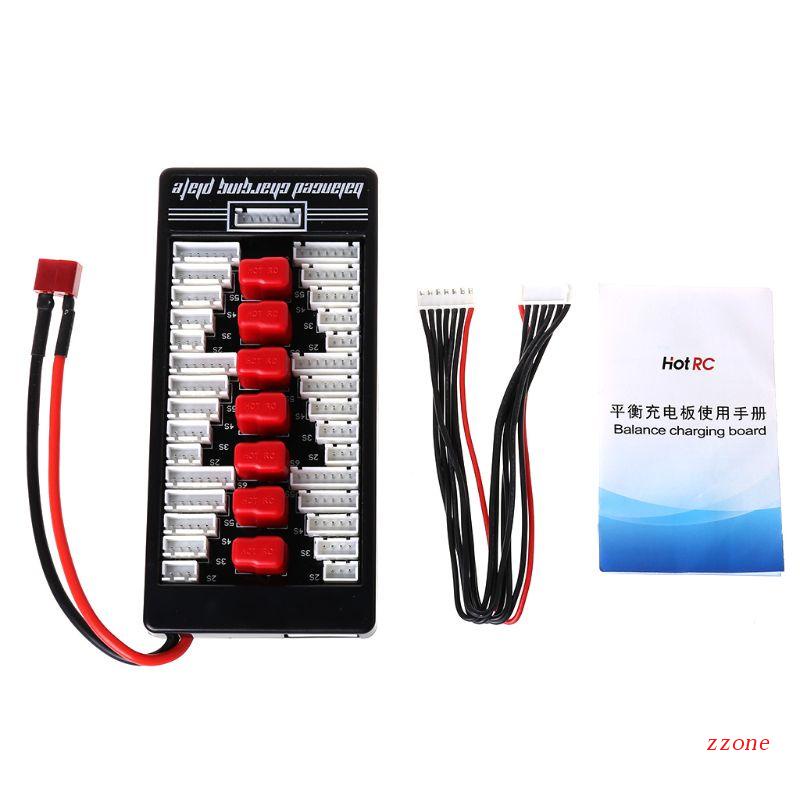 Bảng Mạch Sạc Song Song 6 Trong 1 2S-6S Lipo Cho RC Charger Imax B6 B6AC B8