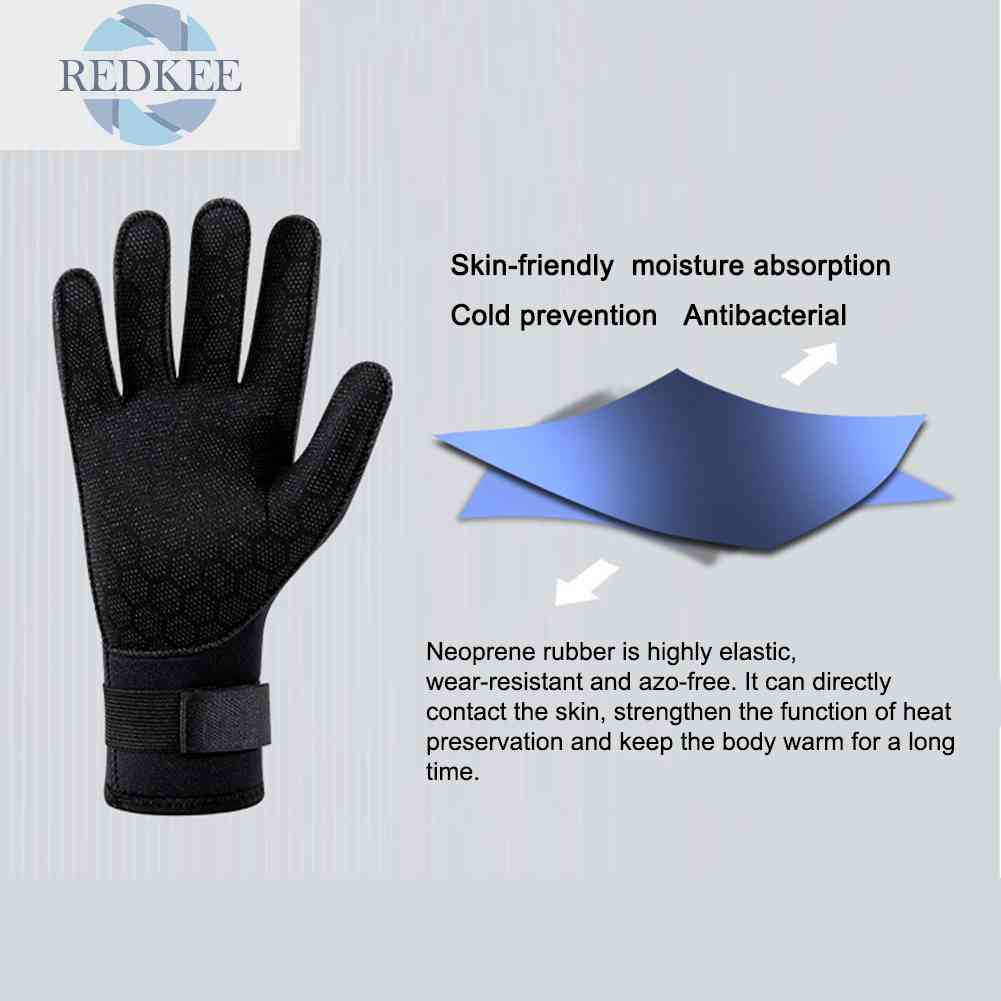 Găng Tay Thể Thao Neoprene Co Giãn Thoải Mái Khi Bơi Lội