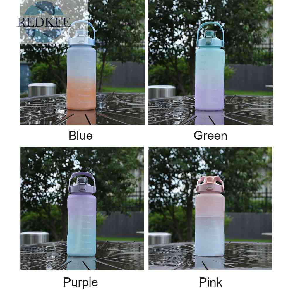 Bình Nước Thể Thao 2000ml Chống Rò Rỉ Tiện Dụng