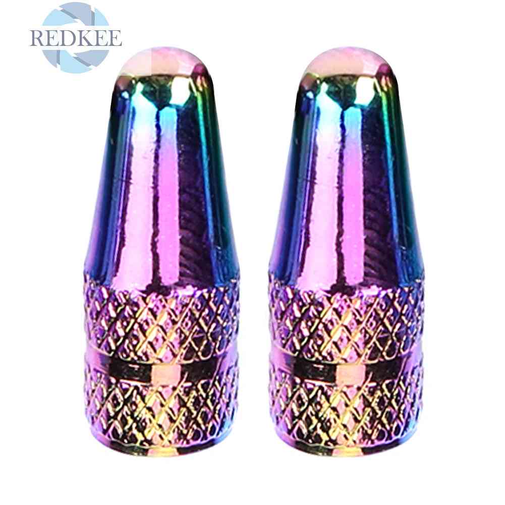 1 Cặp Vỏ Van Xe Đạp Bằng Hợp Kim Nhôm Chống Bụi