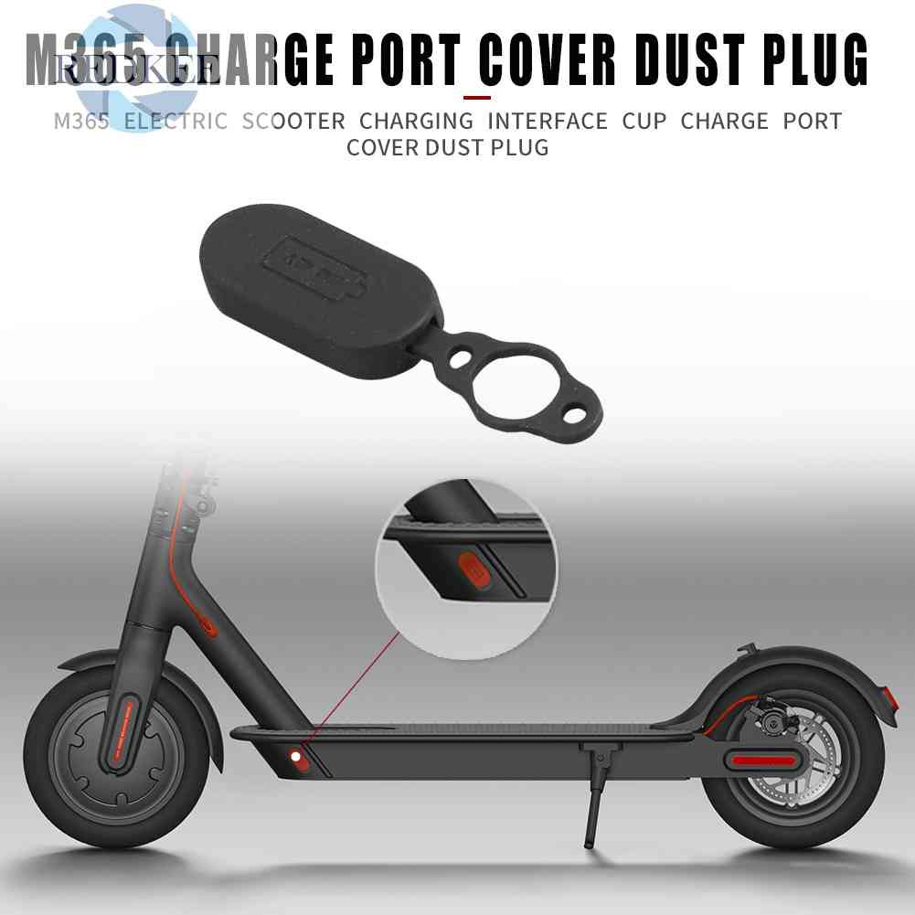Vỏ Bọc Cổng Sạc Xe Scooter Điện Bằng Silicone Chống Bụi M365