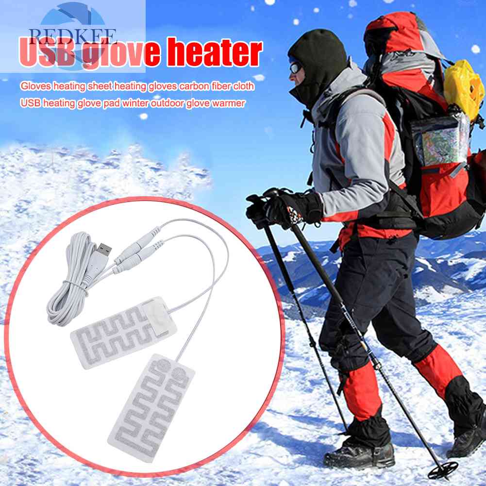 Đệm Sưởi Ấm Tay Chạy Điện 5V Bằng Sợi Carbon Tiện Dụng