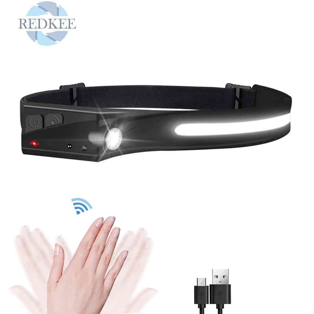 Đèn LED COB Đeo Đầu Kèm Sạc USB Tiện Dụng Cho Hoạt Động Ngoài Trời