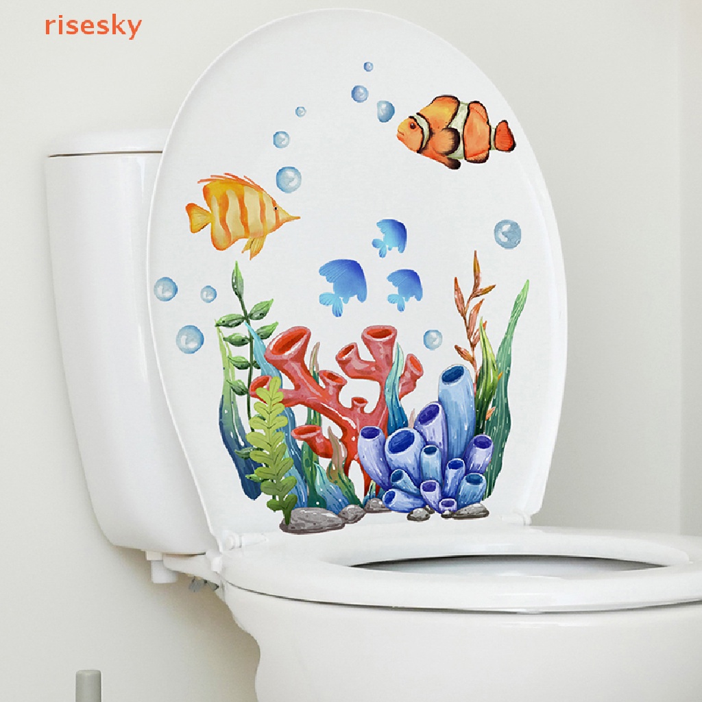 Bộ 11 Miếng Dán Trang Trí Toilet Hình Động Vật Ngộ Nghĩnh