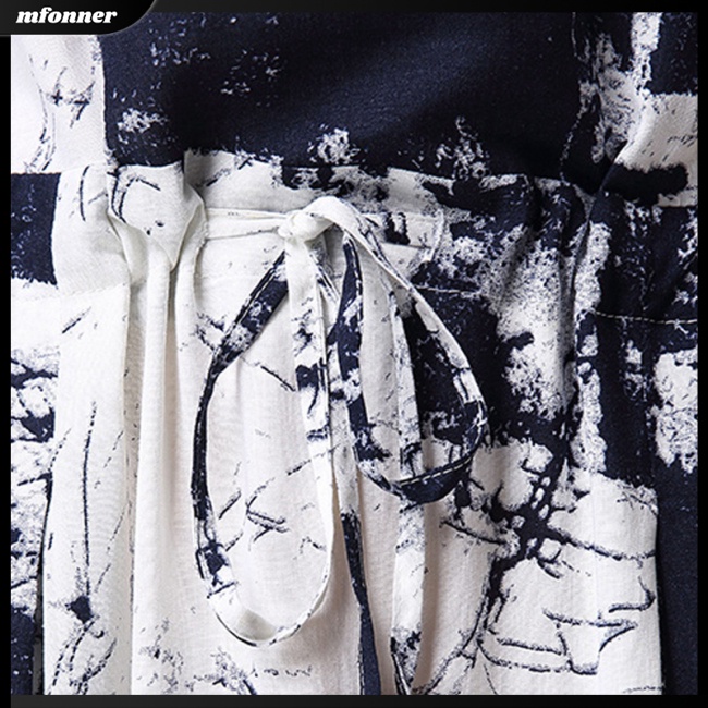 Set Đầm 2 Món In Họa Tiết Thổ Cẩm + Áo Khoác Cardigan Thời Trang Mùa Hè Cho Nữ