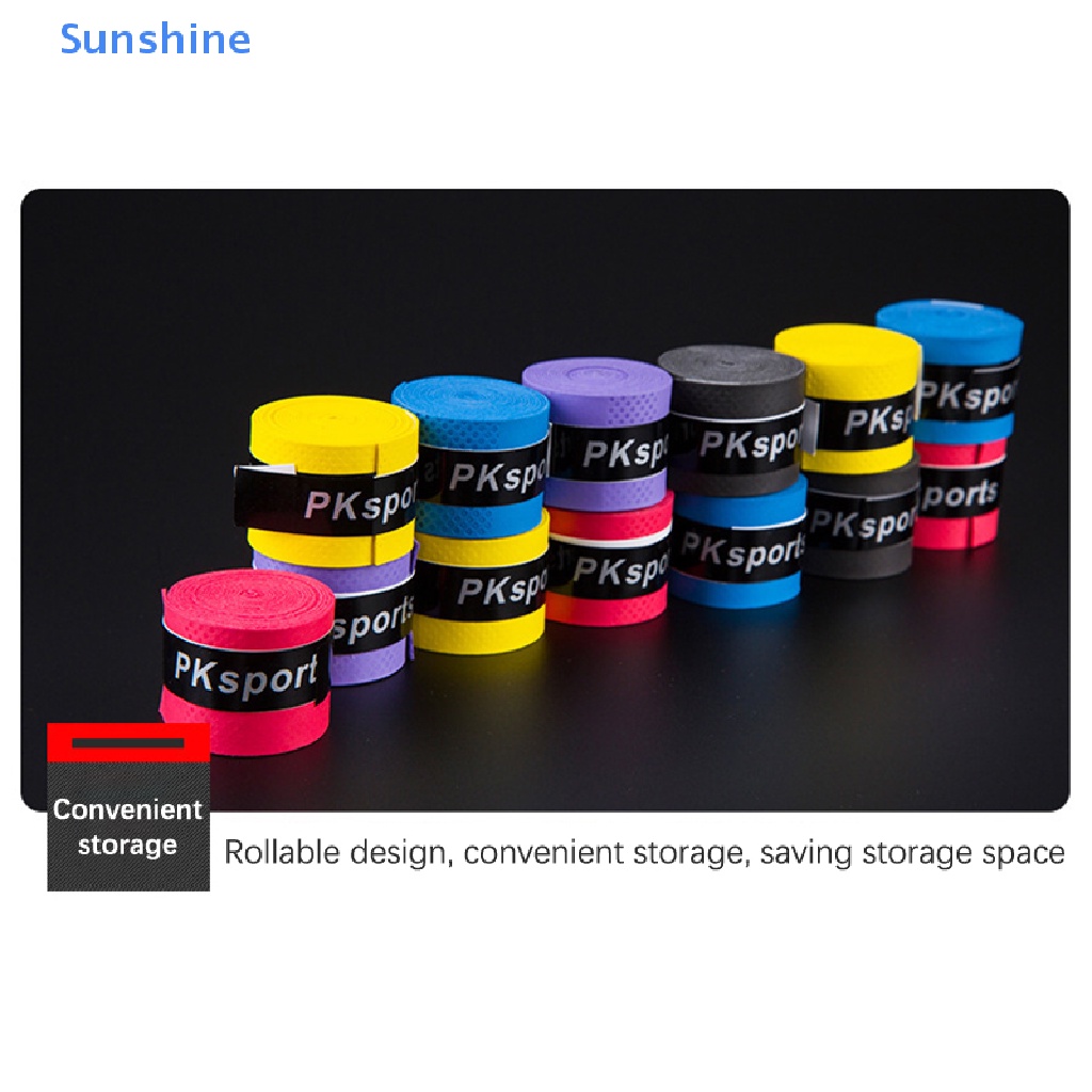 1 Băng Quấn Tay Cầm Vợt Tennis Chống Trượt Thấm Hút Mồ Hôi Tiện Dụng