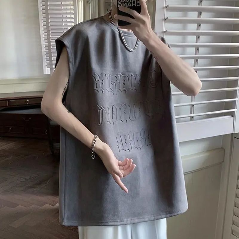 Plus Áo Thun Thể Thao Không Tay Thời Trang Mùa Hè Dành Cho Nam Và Nữ Có Size Lớn Đến 150kg