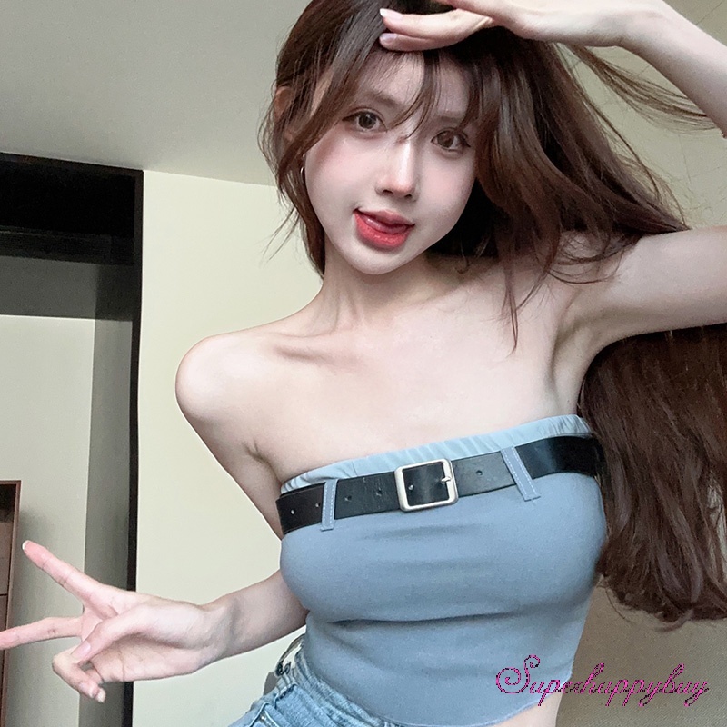 Áo Ống Mỏng Phong Cách Mỹ Thời Trang Mùa Hè Cho Nữ