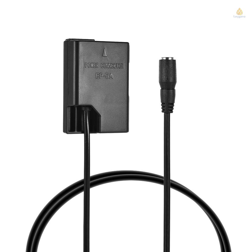 Đầu Nối Nguồn Andoer EP-5A DC EN-EL14 4.0 * 17mm DC D3100 D3200 D3300 D3400 D3500 D5100 D5200 D5300 D5500