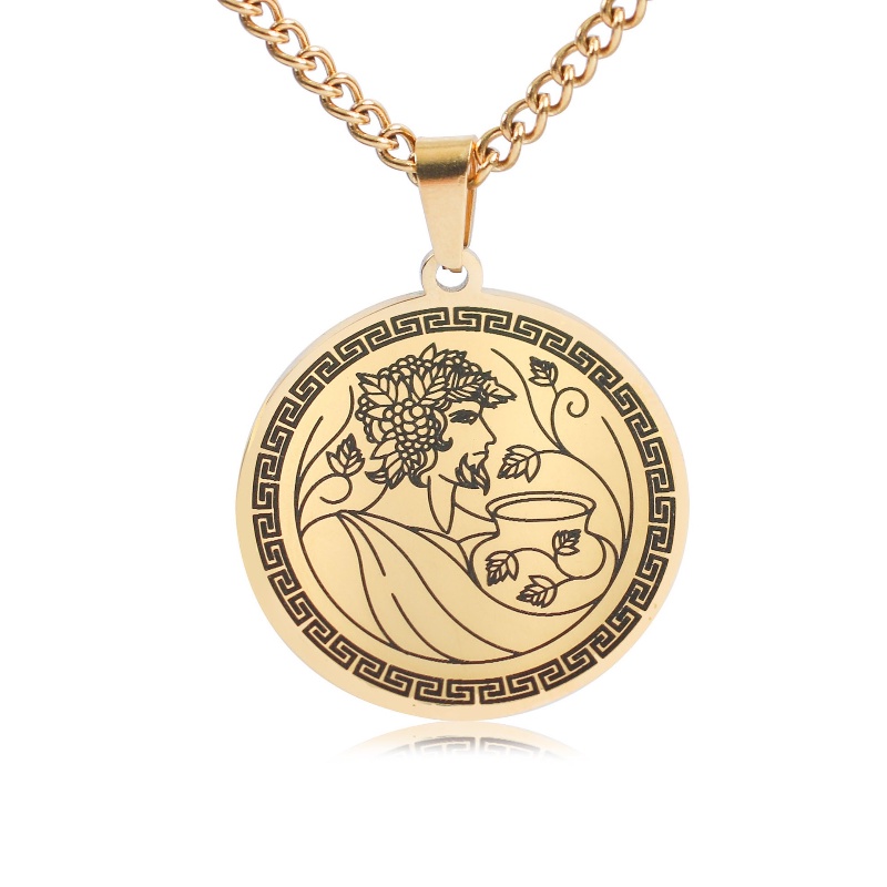 Z Vòng cổ Bằng Thép Titan Không Gỉ Phong Cách Hip Hop Rock Cá Tính