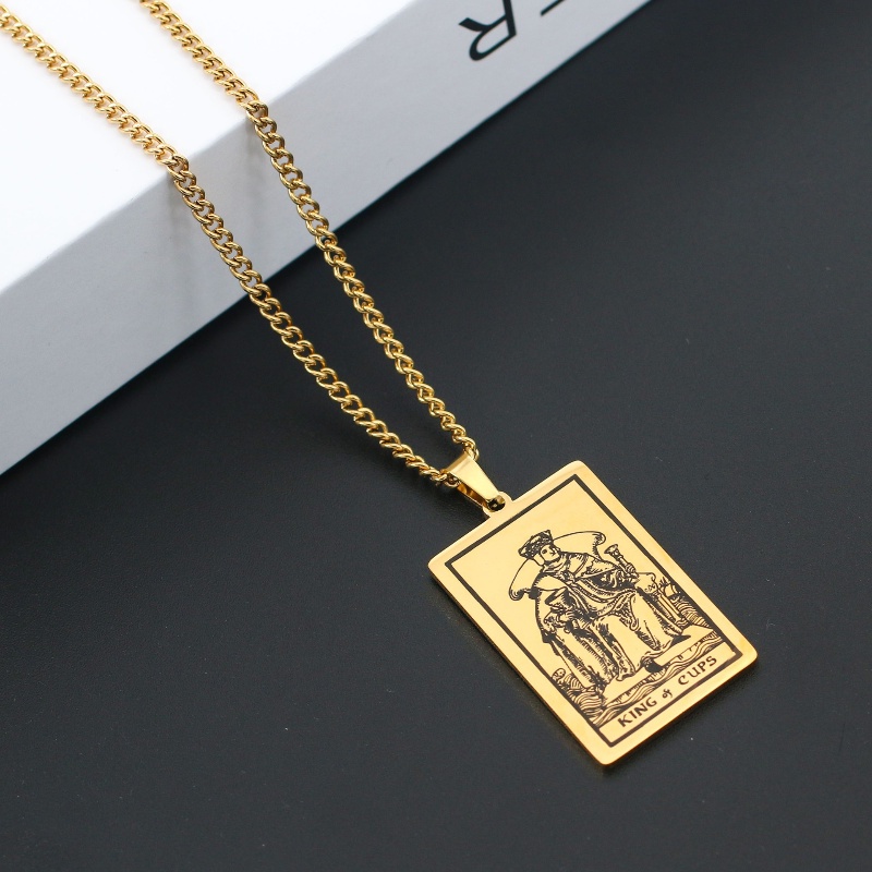 Z Vòng cổ Bằng Thép Titan Không Gỉ Phong Cách Hip Hop Thời Trang Cho Nam