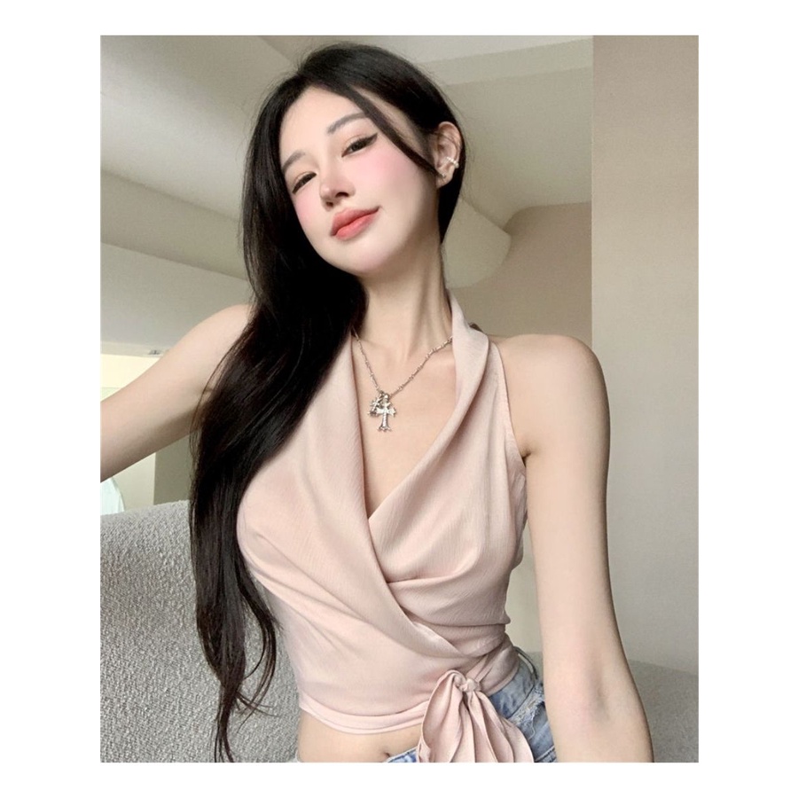 Áo Hai Dây Thời Trang Mùa Hè Quyến Rũ Cho Nữ