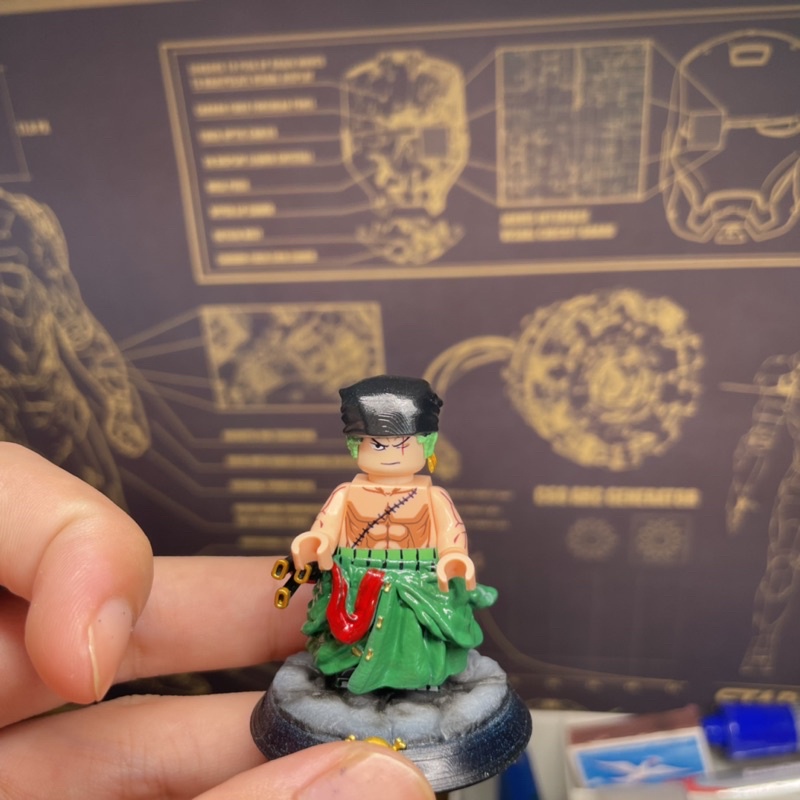 Phụ kiện minifigures: Tóc của các nhân vật