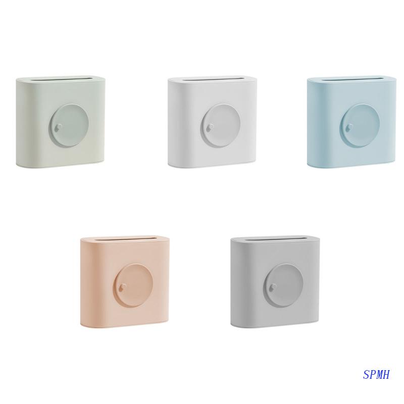 Hộp Nhựa Đựng Túi Rác Có Thể Xoay Tiện Dụng Cho Phòng Tắm / Nhà Bếp