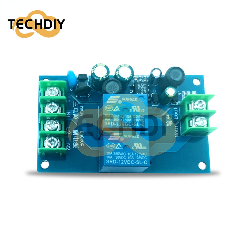 Mô Đun Chuyển Đổi Nguồn Điện Kép 220v 10a Hai Đầu Vào Và Một Đầu Ra