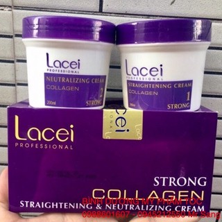 (2026) kem duỗi tóc cá nhân tại nhà Collagen Lacei 200mlx2 (2026)