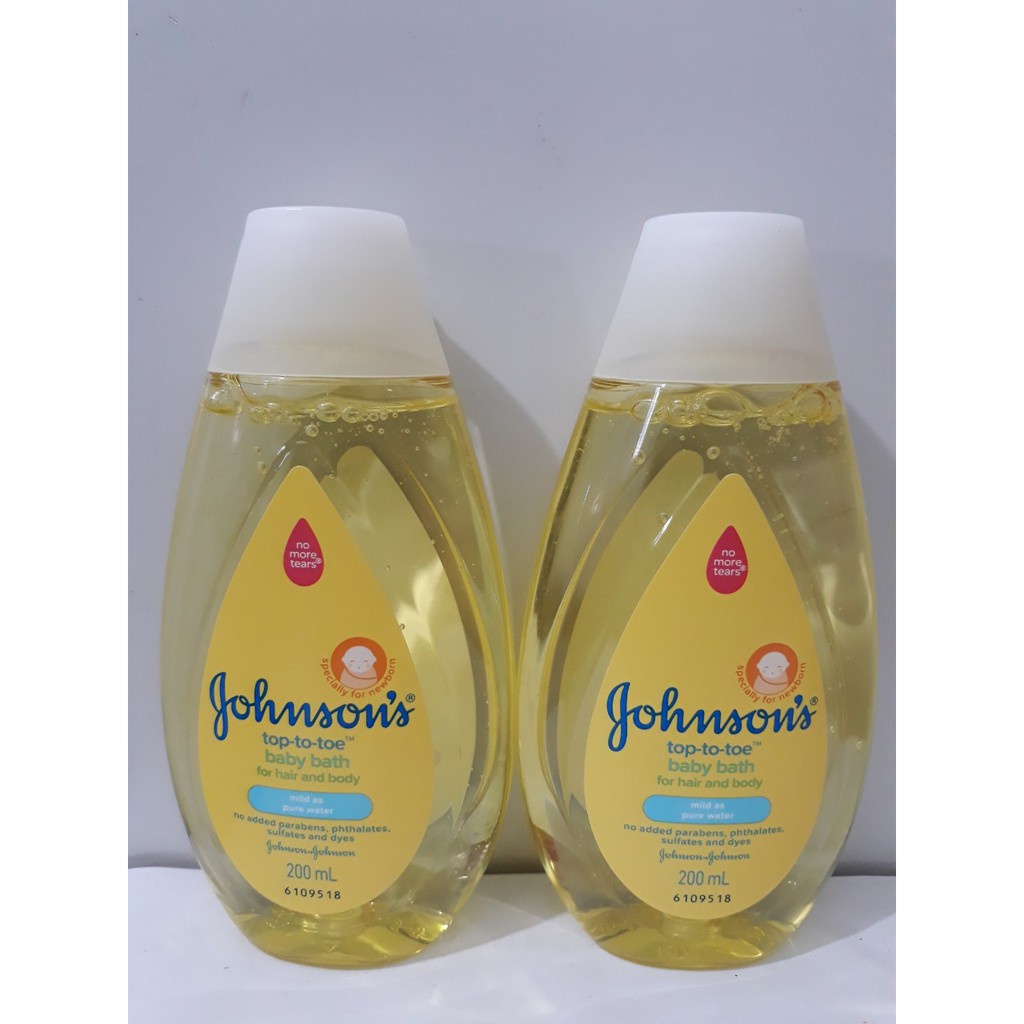 Sữa Tắm Gội Toàn Thân Johnson 2in1 200ml Không Cay Mắt Bé