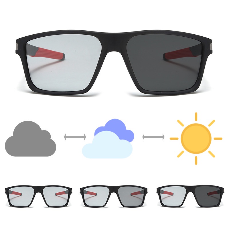 Mắt Kính Chống Bức Xạ Quang Học Tròng Vuông Có Thể Thay Thế Chống Tia Bức Xạ Ngoài Trời Cho Nam Và Nữ