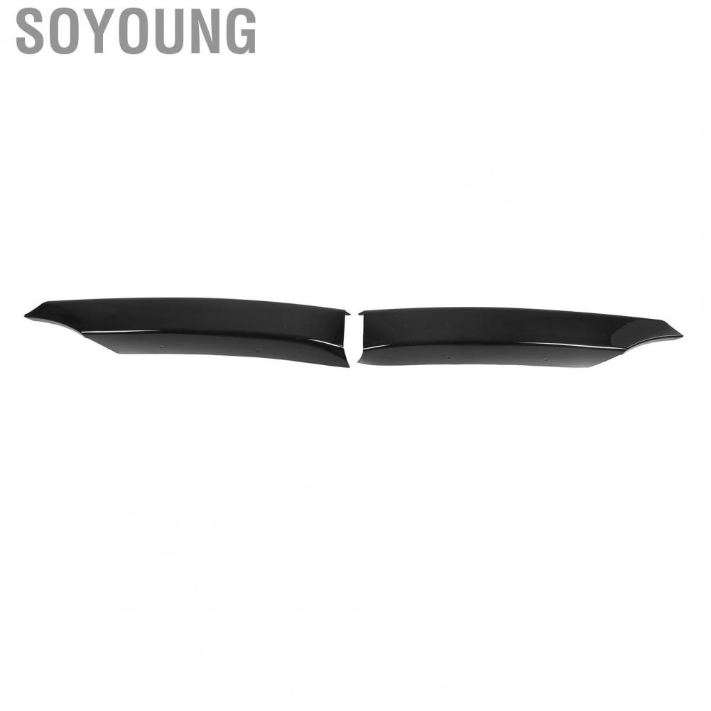 Soyoung Front Bumper Lip Spoiler Anti Crack Diffuser Aerodynamic  for Cars