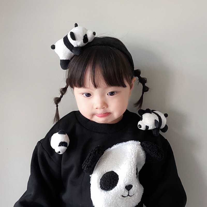 Ghim Cài Áo Hình Gấu Trúc Dễ Thương Cho Bé Gái