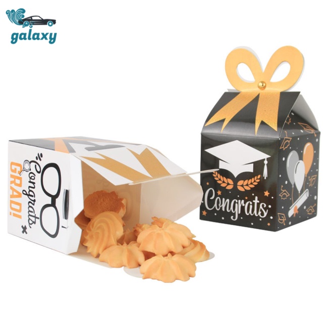Galaxy Bộ 12 Hộp Đựng Kẹo / Sô Cô La / Quần Áo / Nón Tốt Nghiệp
