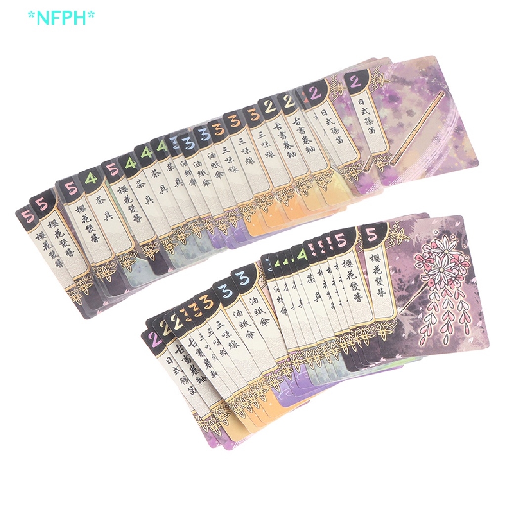 Bộ Trò Chơi Thẻ Bài Hanamikoji Vui Nhộn Cho Bữa Tiệc Mới