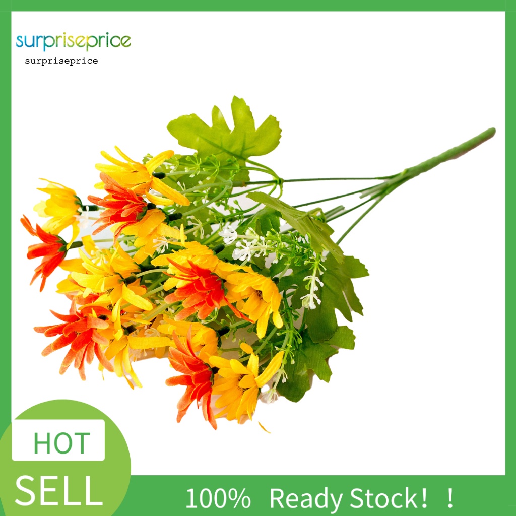 1 Bó Hoa Cúc Nhân Tạo Dùng Cho Trang Trí Tiệc Cưới