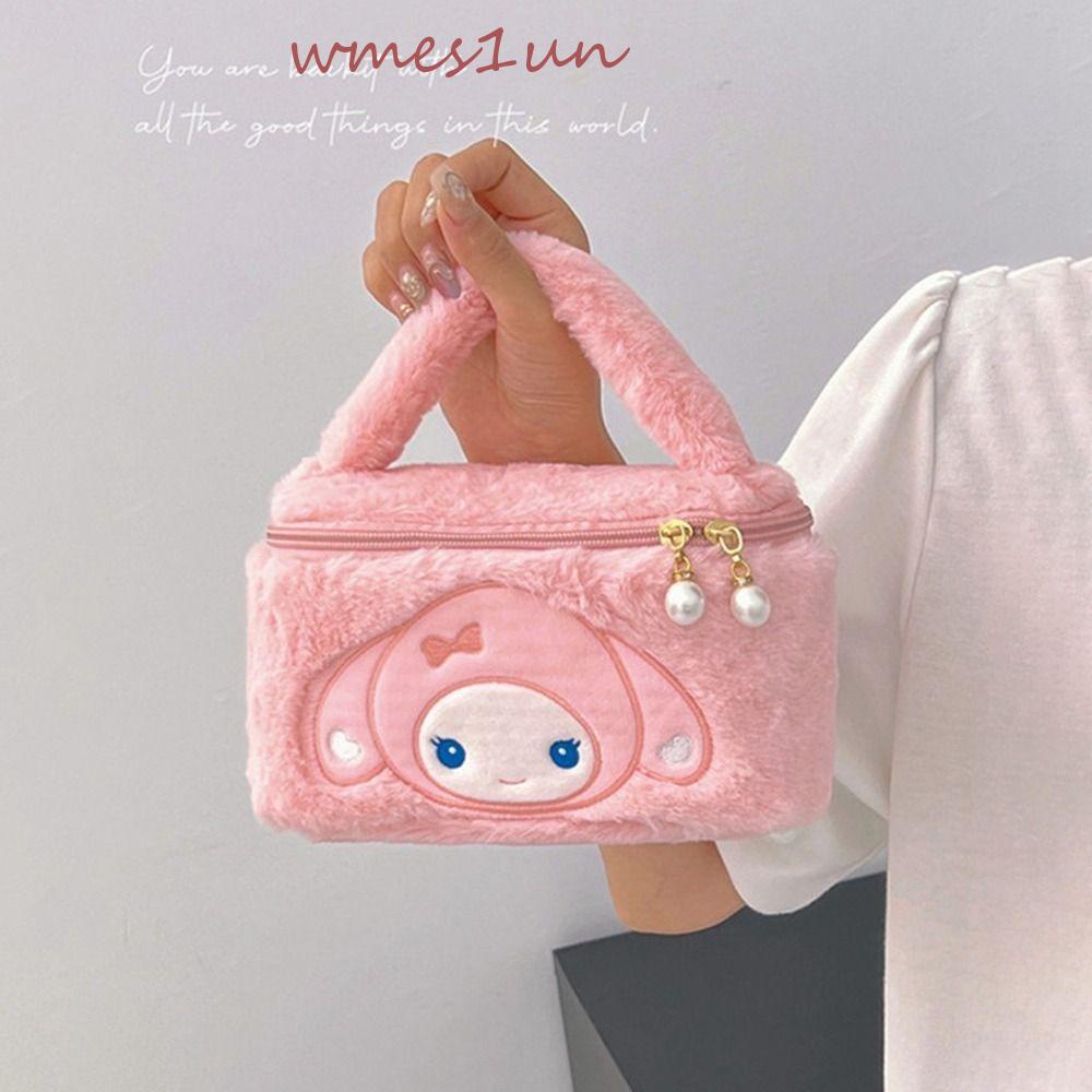 Túi Đựng Đồ Trang Điểm / Son Môi 15H In Họa Tiết Chú Chó Cinnamon Dễ Thương Tiện Dụng