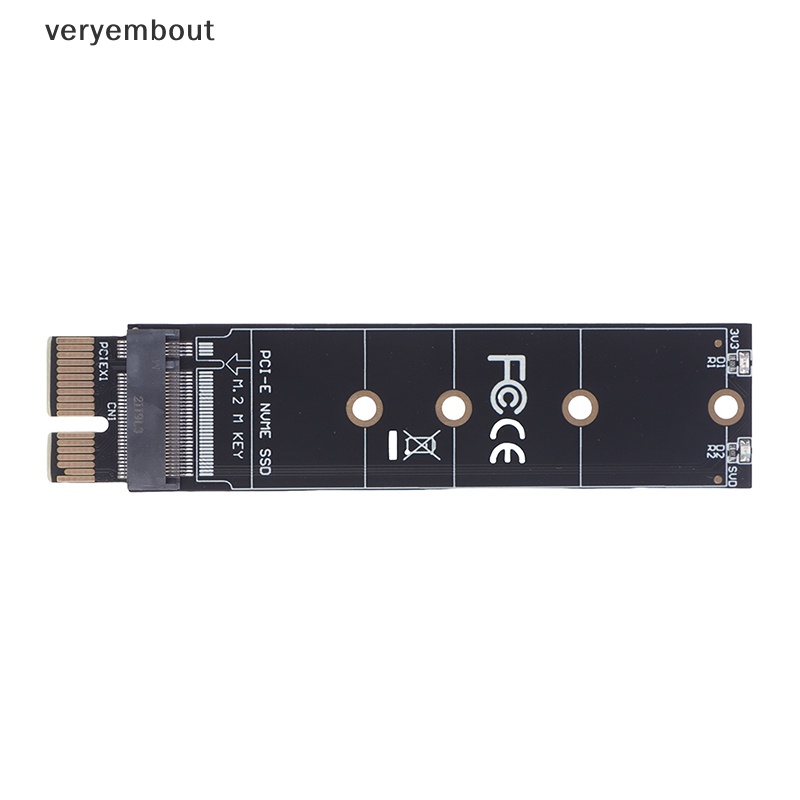 Bộ Chuyển Đổi PCIE Sang M2 NVMe SSD M2 PCIE X1 Raiser PCI-E M Key