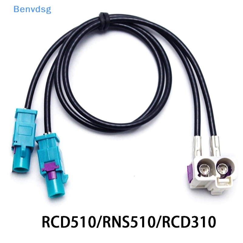 Cáp Nối Ăng Ten Radio 2 Fakra Cho Xe Hơi vw audi well