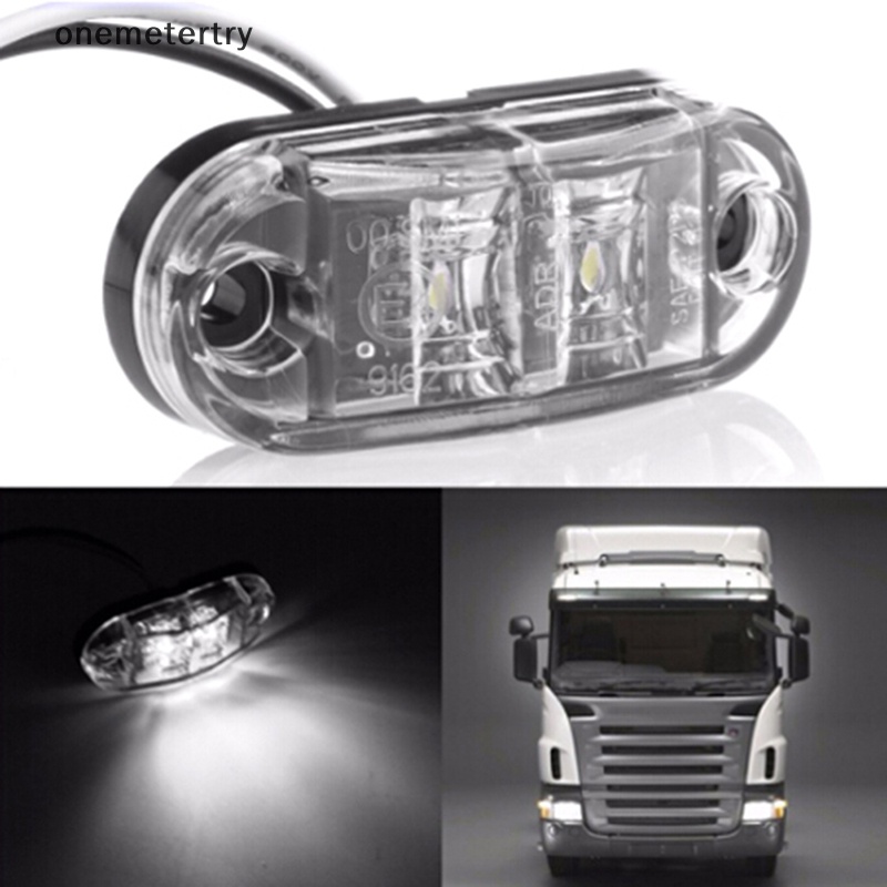 1 Đèn Xi Nhan 2 Bóng Led Gắn Hông Xe Hơi / Xe Tải / Xe Tải