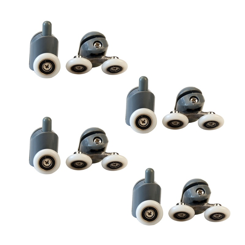 Bộ 8 Con Lăn 4 Con Lăn Chuyên Dụng Thay Thế Cho Cửa Nhà Tắm