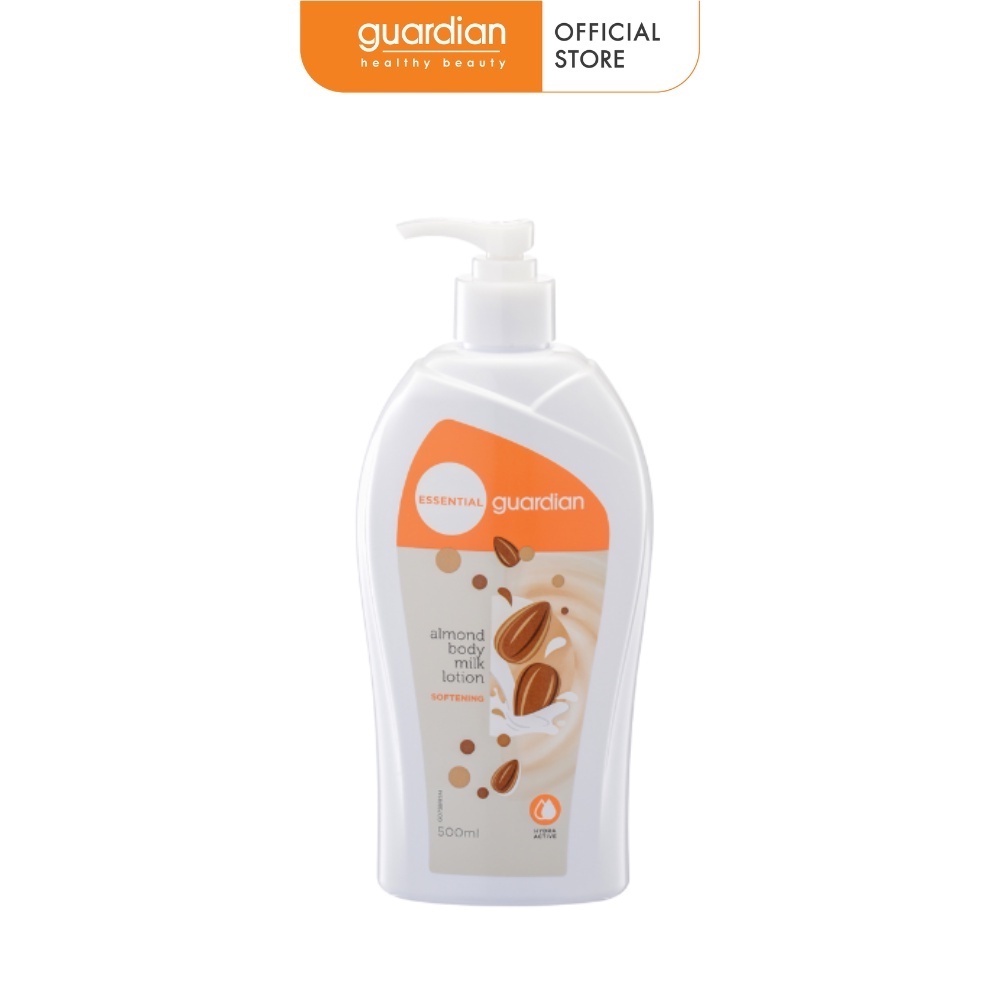 Sữa Dưỡng Thể Mịn Da Guardian Almond Smoothing Body Milk Lotion Chiết Xuất Hạnh Nhân 500ml