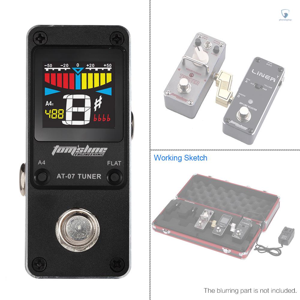 Bàn Đạp Hiệu Ứng Điều Chỉnh Hiệu Ứng Đàn Guitar Điện Mini AROMA AT-07