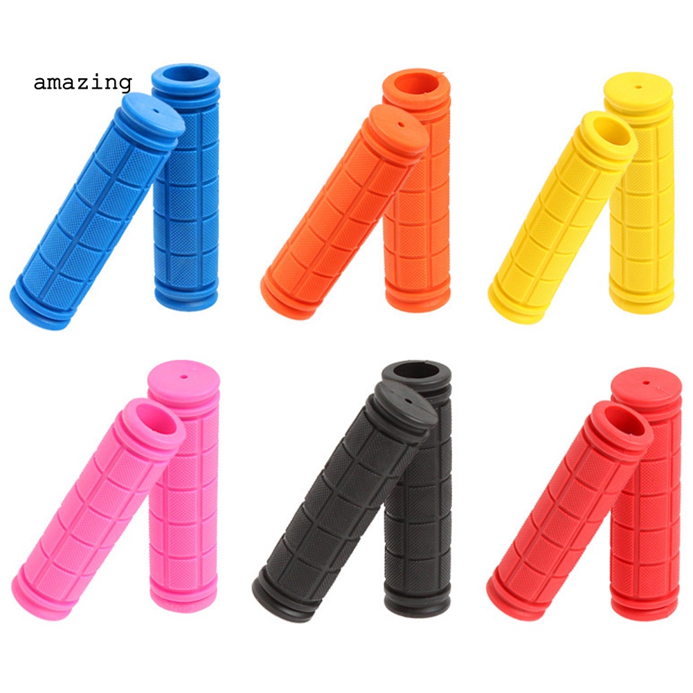 1 Cặp Vỏ Bọc Tay Lái Xe Đạp Leo Núi Bằng Cao Su Chống Trượt