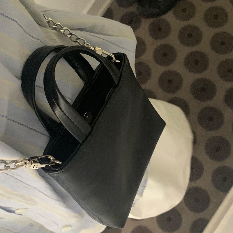 Túi Đeo Chéo Hình Vuông Nhỏ Màu Trơn Có Khóa Kéo Thời Trang Cao Cấp Cho Nữ