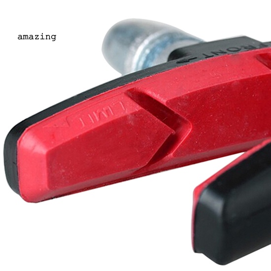 1 Cặp Giá Đỡ Phanh Xe Đạp Leo Núi Hình Chữ V Bằng Cao Su Tiện Dụng