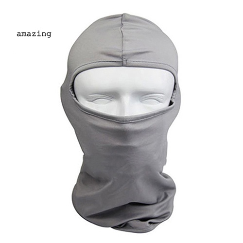 Khẩu Trang Lycra Balaclava Siêu Mỏng Bảo Vệ Toàn Diện Cổ Chống Trượt Khi Đi Xe Máy