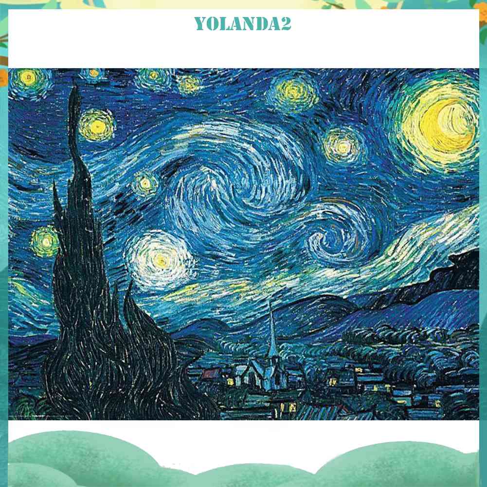 Bộ Tranh Đính Đá 5D Họa Tiết Bầu Trời Đầy Sao Độc Đáo DIY Dùng Trang Trí