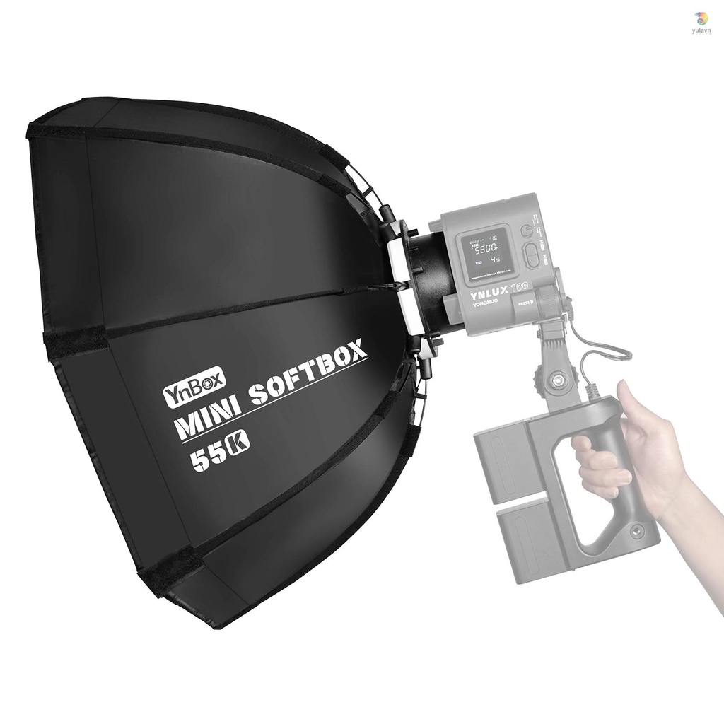 Hộp Khuếch Tán Ánh Sáng YONGNUO 55K 55cm / 22in Octagon Có Thể Tháo Rời Cho YONGNUO YNLUX100 / YNLUX100 Pro
