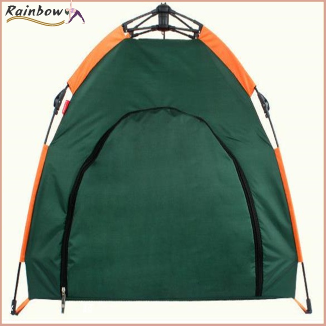 Lều Chống Mưa Nắng Có Dây Kéo Cỡ Lớn Thoải Mái Cho Thú Cưng