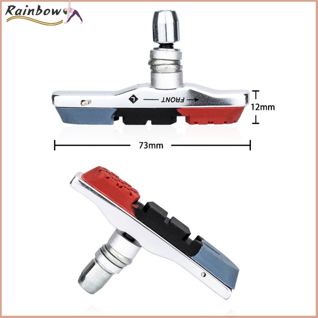 1 Cặp Má Phanh Cao Su Thay Thế Cho Xe Đạp Leo Núi