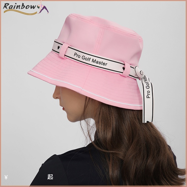 Mũ Bucket Chống Nắng Pgm Thắt Nơ Thời Trang Mùa Hè Cho Nữ