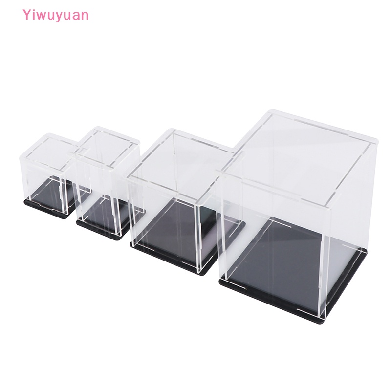 Hộp Đựng Đồ Chơi Khối Lập Phương Bằng Acrylic Trong Suốt Chống Bụi UV Mới