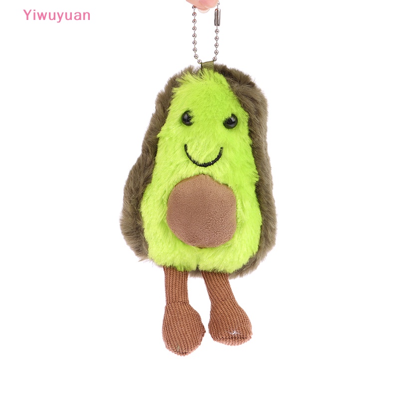 < Yiwuyuan > Móc Khóa Hình Trái Cây Nhồi Bông Mềm Mại Dễ Thương Mới