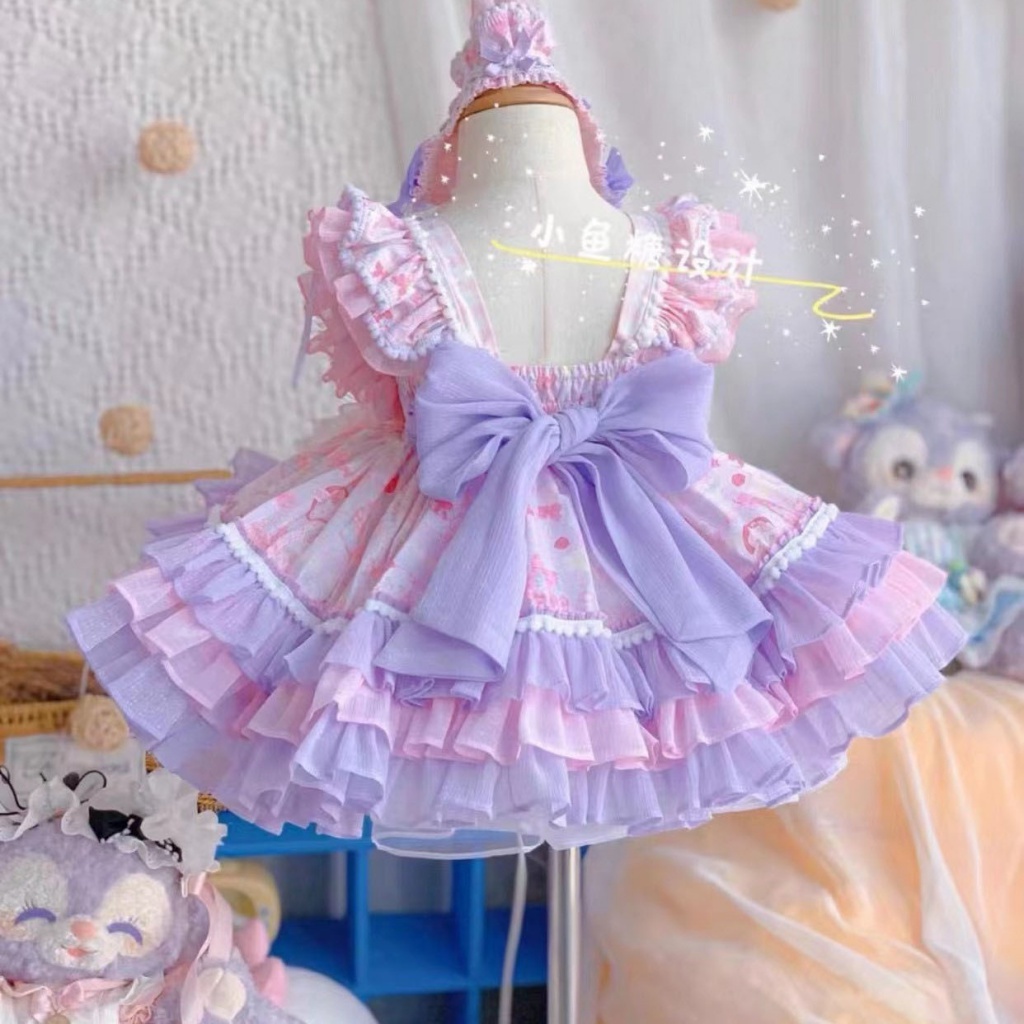 Đầm Công Chúa Lolita Thời Trang Mùa Hè 2023 Cho Bé Gái