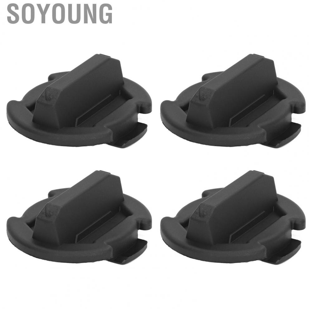 Soyoung Floor Drain Plug  4PCs Floor Drain Plug Twist Seal Great Sealing Long Lifespan Rust Resistant  for UTV